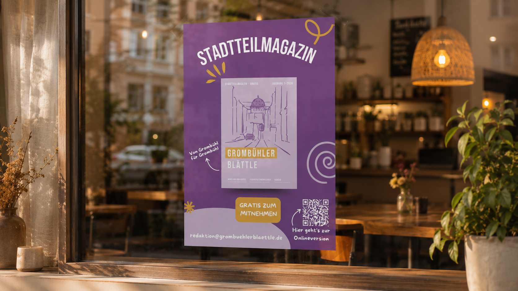 Plakat Stadtteilmagazin